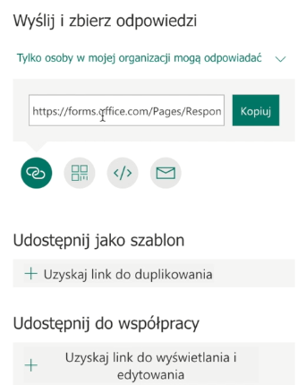 Dystrybucja ankiety
