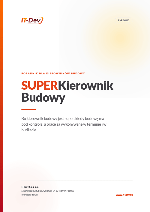 SUPERkierownik budowy